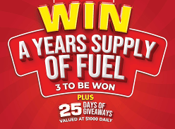 Win a Year Supply of Fuel