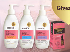 Win a year's supply of Collagen Boost Facial Oil & new essano Body Lotion