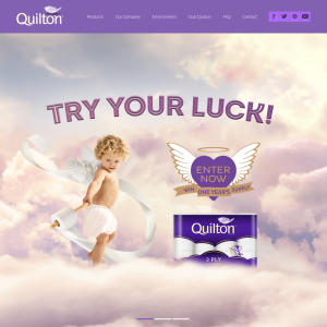 Win A Year's Supply (208 Rolls) of Quilton