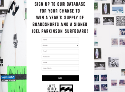 Win a Year's Supply of Boardshorts