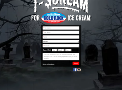Win a year's supply of 'Cold Rock' ice cream! (CODEWORD: Psycho)