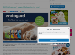 Win a year's supply of Endogard