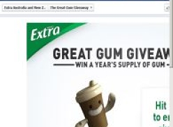Win a year's supply of gum!