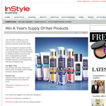 Win a year's supply of hair products!