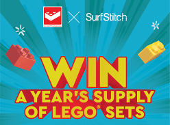 Win a year's supply of LEGO sets