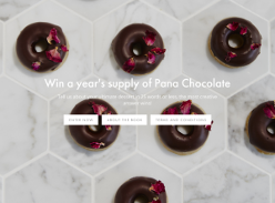Win a year's supply of 'Pana Chocolate'!