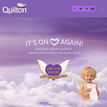 Win a year's supply of Quilton toilet paper!