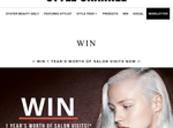 Win a year's worth of salon visits!
