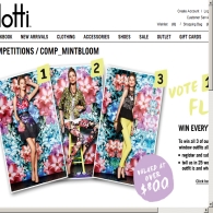Win all 3 Mint Bloom window outfits