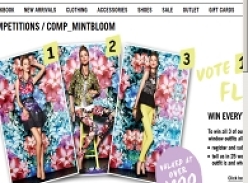 Win all 3 Mint Bloom window outfits