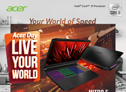 Win an Acer Nitro 5 Gaming Laptop
