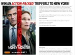 Win an action-packed trip for 2 to New York!