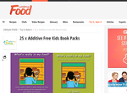 Win an Additive Free Kids Book Pack