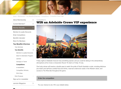 WIN an Adelaide Crows VIP experience