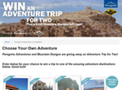 Win an adventure trip for 2 + a $500 Mountain Designs gift card!
