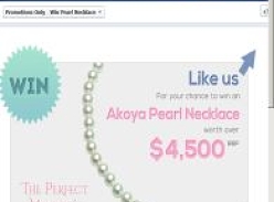 Win an Akoya Pearl Necklace!