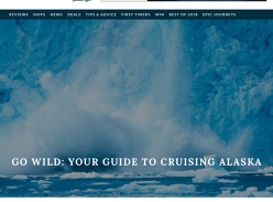Win an Alaska cruise with Princess Cruises