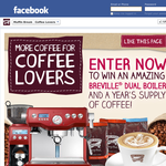 Win an amazing Breville Dual Boiler and a year's supply of Muffin Break coffee!