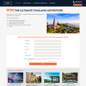 Win an amazing trip to Thailand!