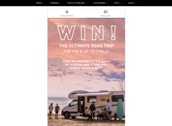 Win an Apollo Motorhome Road Trip for 6 & LSKD Products Worth $4,999
