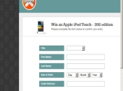 Win an Apple iPod Touch