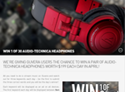 Win an Audio-Technica Headphone