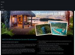 Win an Australian Survivor Fiji adventure