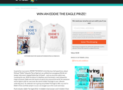Win an 'Eddie the Eagle' prize pack!