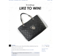Win an effortless black Guess tote bag!