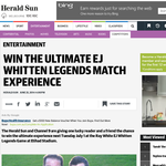 Win an EJ Whitten Legends Match Experience