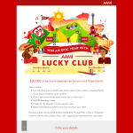 Win an epic year with AAMI Lucky Club, worth $30k