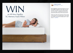 Win an Ergoflex 5G Memory Foam Pillow!