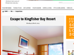 Win an Escape to Kingfisher Bay Resort