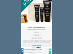 Win an exciting gift pack from 'Pure by Phytocare'!