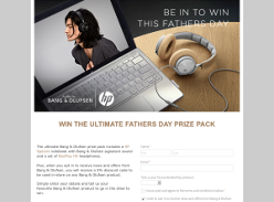 Win an HP Spectre Notebook & a set of BeoPlay H6 Headphones!