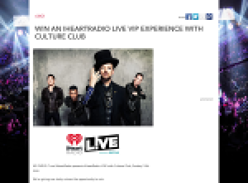 Win an iHeartRadio LIVE VIP experience with Culture Club!
