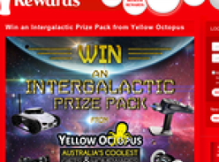 Win an Intergalactic prize pack from Yellow Octopus