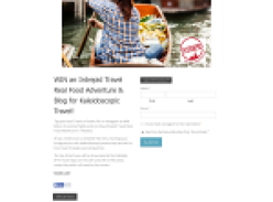 Win an Intrepid Travel 'Real Food' Adventure & blog for Kaleidoscopic Travel!