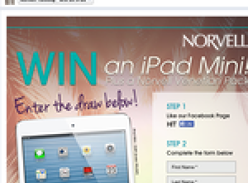Win an iPad Mini + a Norvell Venetian pack!