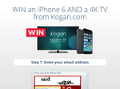 Win an iPhone 6 and a 4K TV 