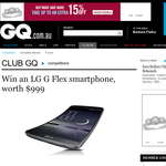 Win an LG G Flex smartphone!