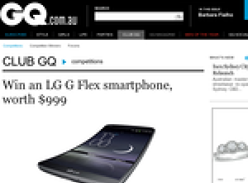 Win an LG G Flex smartphone!