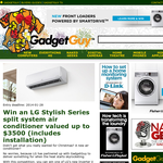 Win an LG split system air conditioner!