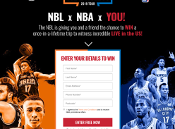 Win an NBL vs NBA Experience in the USA for 2