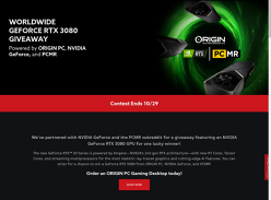 Win an NVIDIA GeForce RTX 3080 GPU
