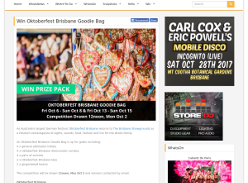 Win An Oktoberfest Brisbane Goodie Bag