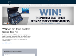 Win an SP Tools Custom Series Tool Kit