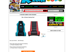 Win an X Rocker Gaming Chair
