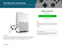 Win an XBOX One S Console!