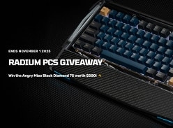 Win an Angry Miao Black Diamond 75 Mechanical Keyboard